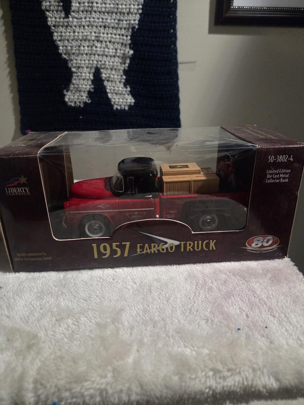 1957 Fargo Truck Die-Cast Toy - Red and Black/ Canadian Tire
